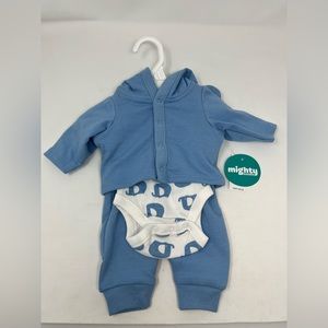 NWT Preemie Mighty Goods Buy Buy Baby 3 Piece Set